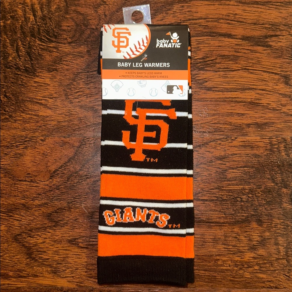 NWT Baby Fanatic San Francisco Giants Leg Warmers